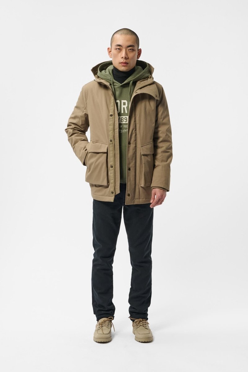 Parka P - DONALD MOKA BEIGE - S - Teddy Smith