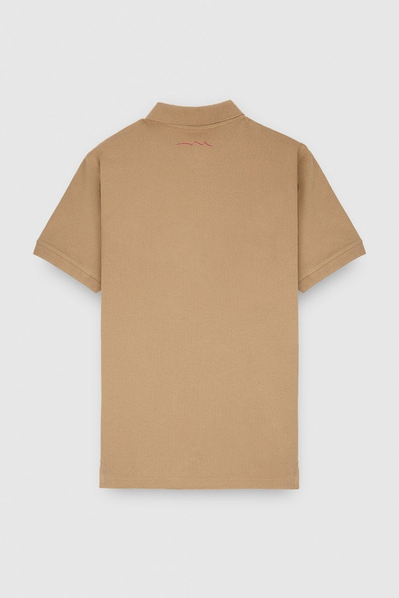 Polo P - ALBAN MC MOKA BEIGE - S - Teddy Smith