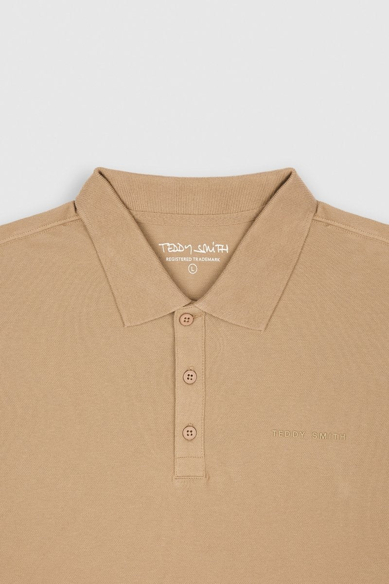 Polo P - ALBAN MC MOKA BEIGE - S - Teddy Smith