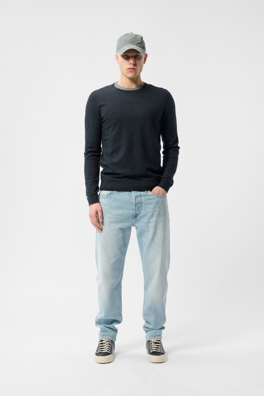 Achat Pull col rond P - MARC DARK NAVY CHINE - S - Teddy Smith