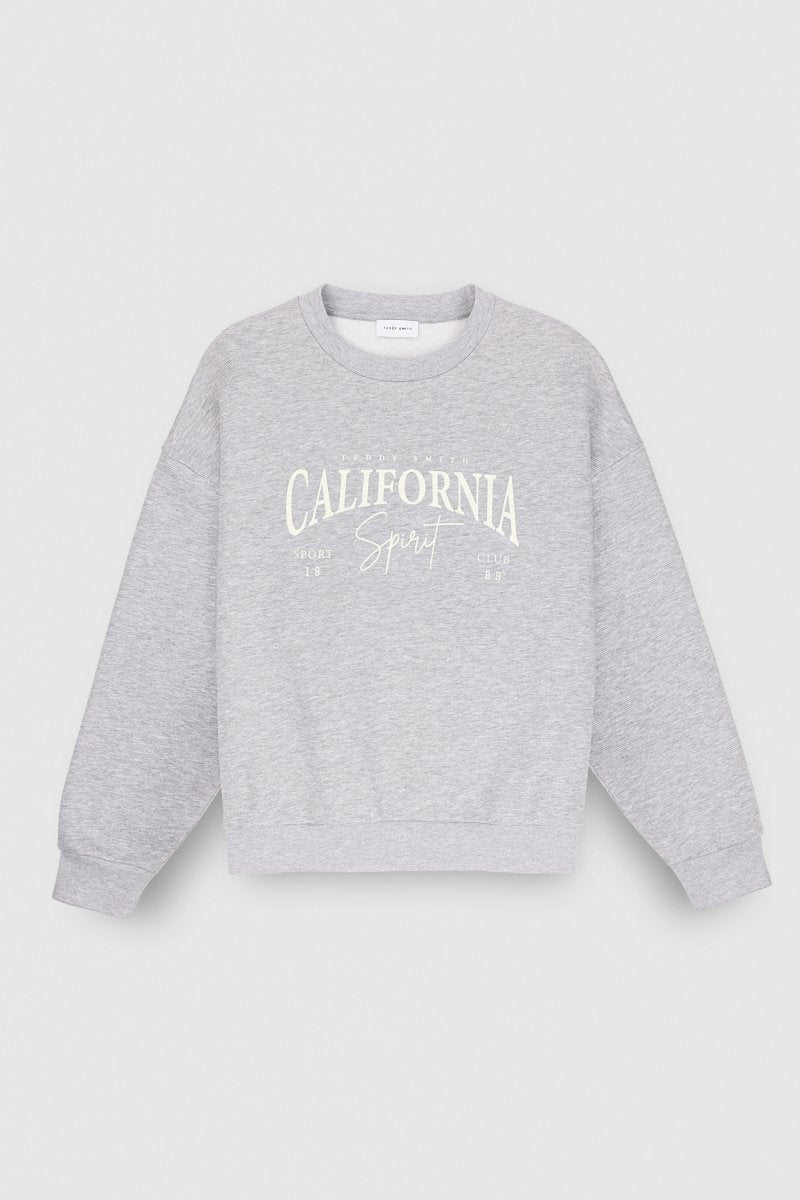 Sweat S - CALI GRIS CHINE - XS - Teddy Smith