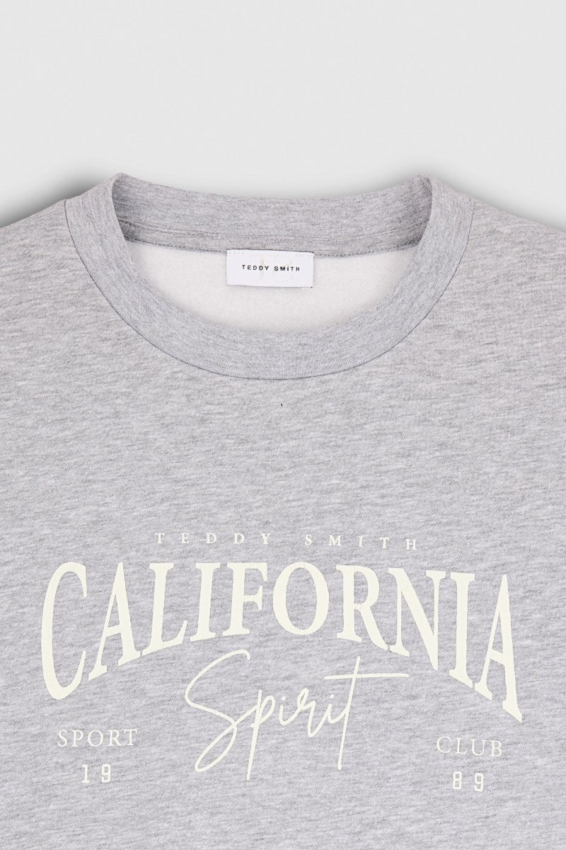 Sweat S - CALI GRIS CHINE - XS - Teddy Smith
