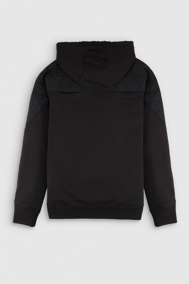 Sweat S - GUS HOODY CHARBON - S - Teddy Smith