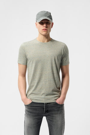 T-shirt col rond manches courtes T - NARK CHINE MC BEIGE MELANGE - S - Teddy Smith