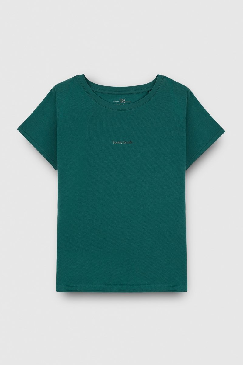 T-shirt col rond T - RIBELLE MC OPALE - XS - Teddy Smith