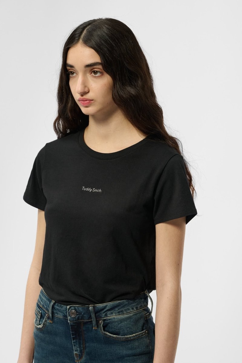 T-shirt col rond T - RIBELLE NOIR - XS - Teddy Smith