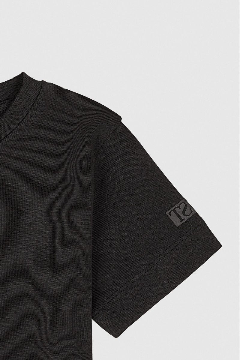 T-shirt T - RIBOU MC JR NOIR - 10 - Teddy Smith