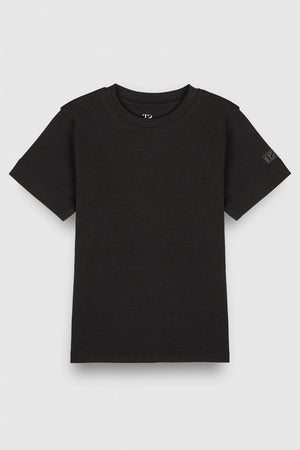 T-shirt T - RIBOU MC JR NOIR - 10 - Teddy Smith