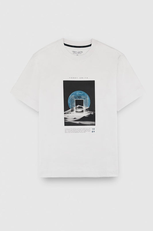 Achat T-shirt T - SOULAR MC BLANC - XS - Teddy Smith