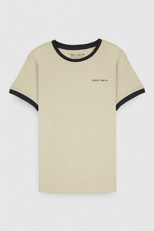 Achat T-shirt THE - TEE 2 R MC VERT SAUGE - 8 - Teddy Smith