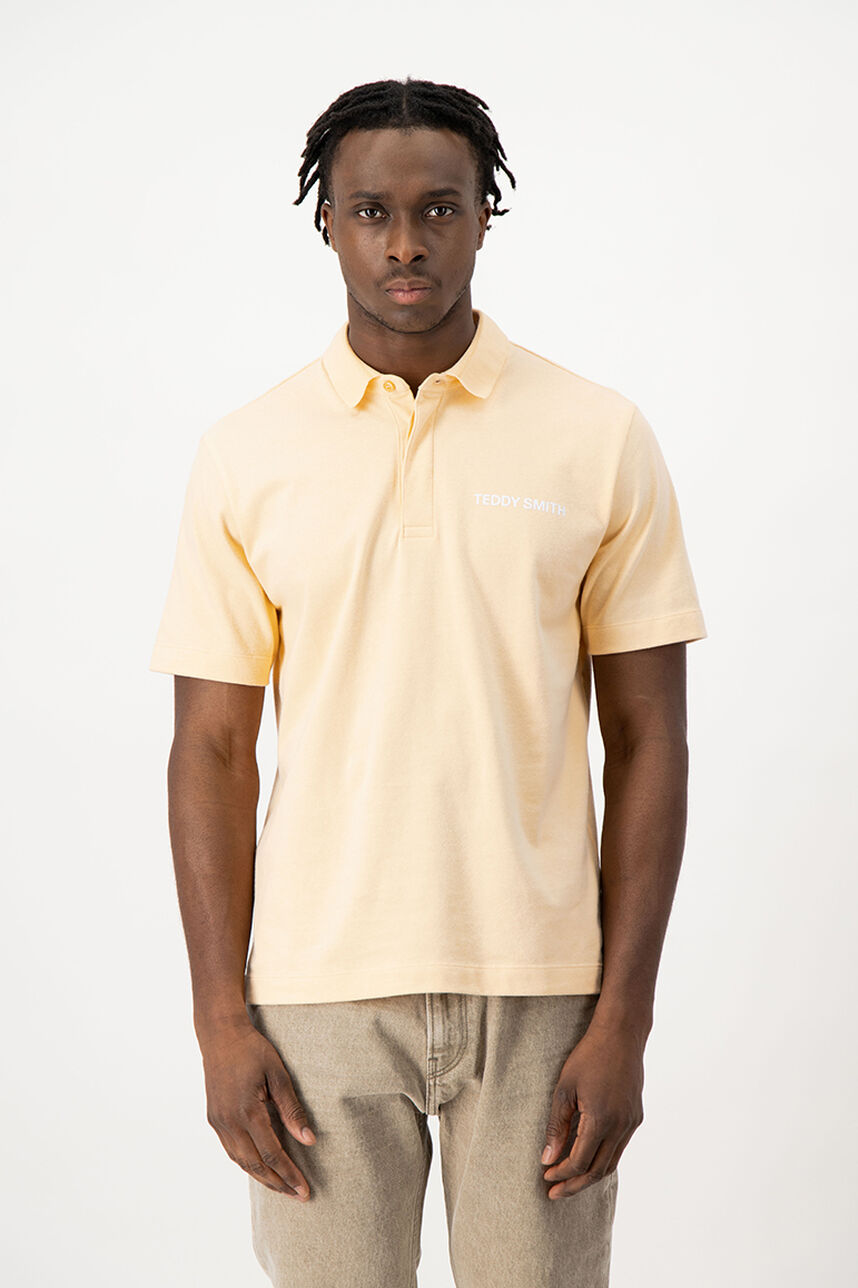 Polo manches courtes Required, FADED CORAL, large