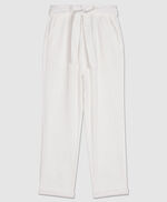 Pantalon en gaze de coton SOFIA JR, MIDDLE WHITE, large