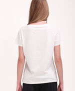 Tshirt col rond TLILY MC, MIDDLE WHITE, large