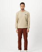 Sweat Col Rond Homme  Nark Rc, BEIGE STONE, large