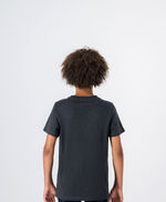 T-shirt col rond SKULLY MC JR, MELANGE BLACK, large