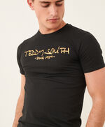 T- shirt col rond Ticlass Basic M, NOIR GOLD, large