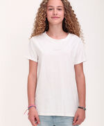 Tshirt col rond TLILY MC JR, MIDDLE WHITE, large