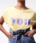 T-shirt manches courtes - T-You MC, JAUNE FLUO, large