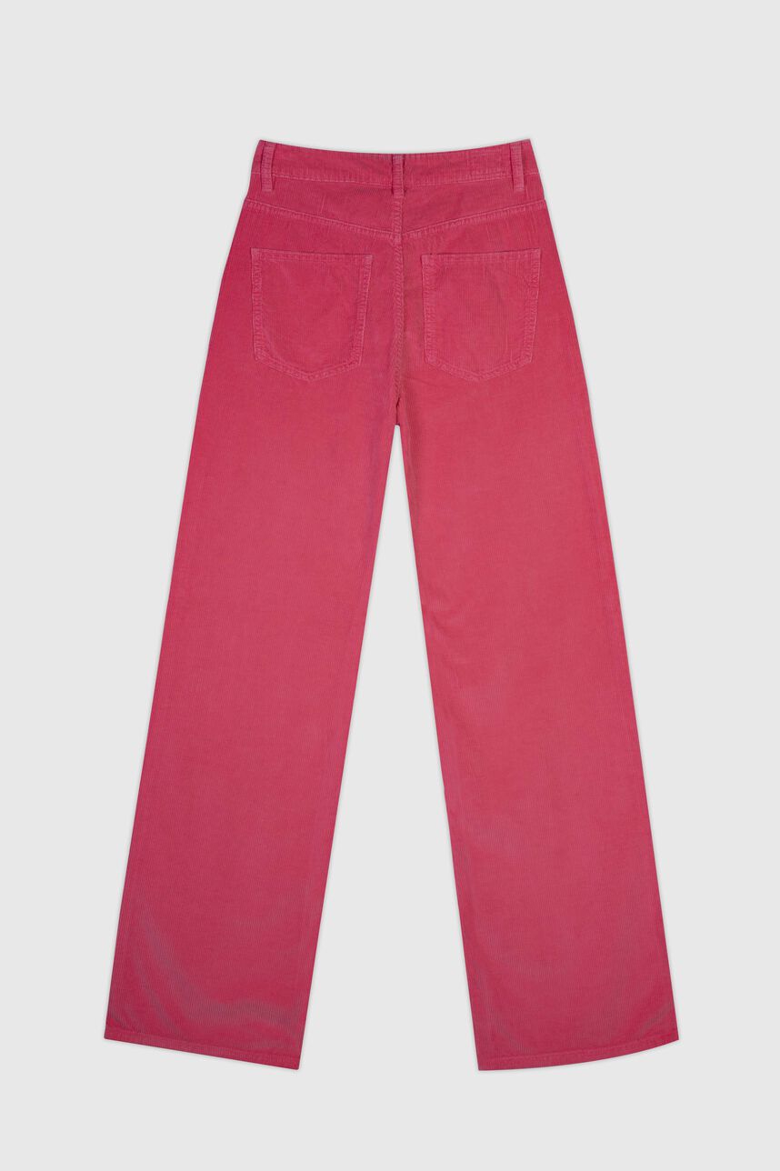 Pantalon Velours 90's, ROSE, large