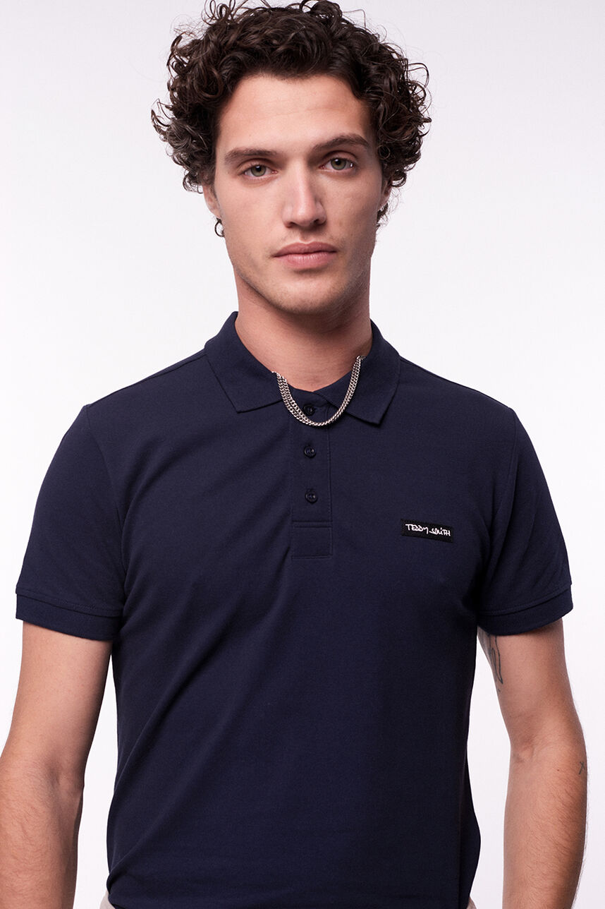 Polo manches courtes - P-Nark MC, TOTAL NAVY, large