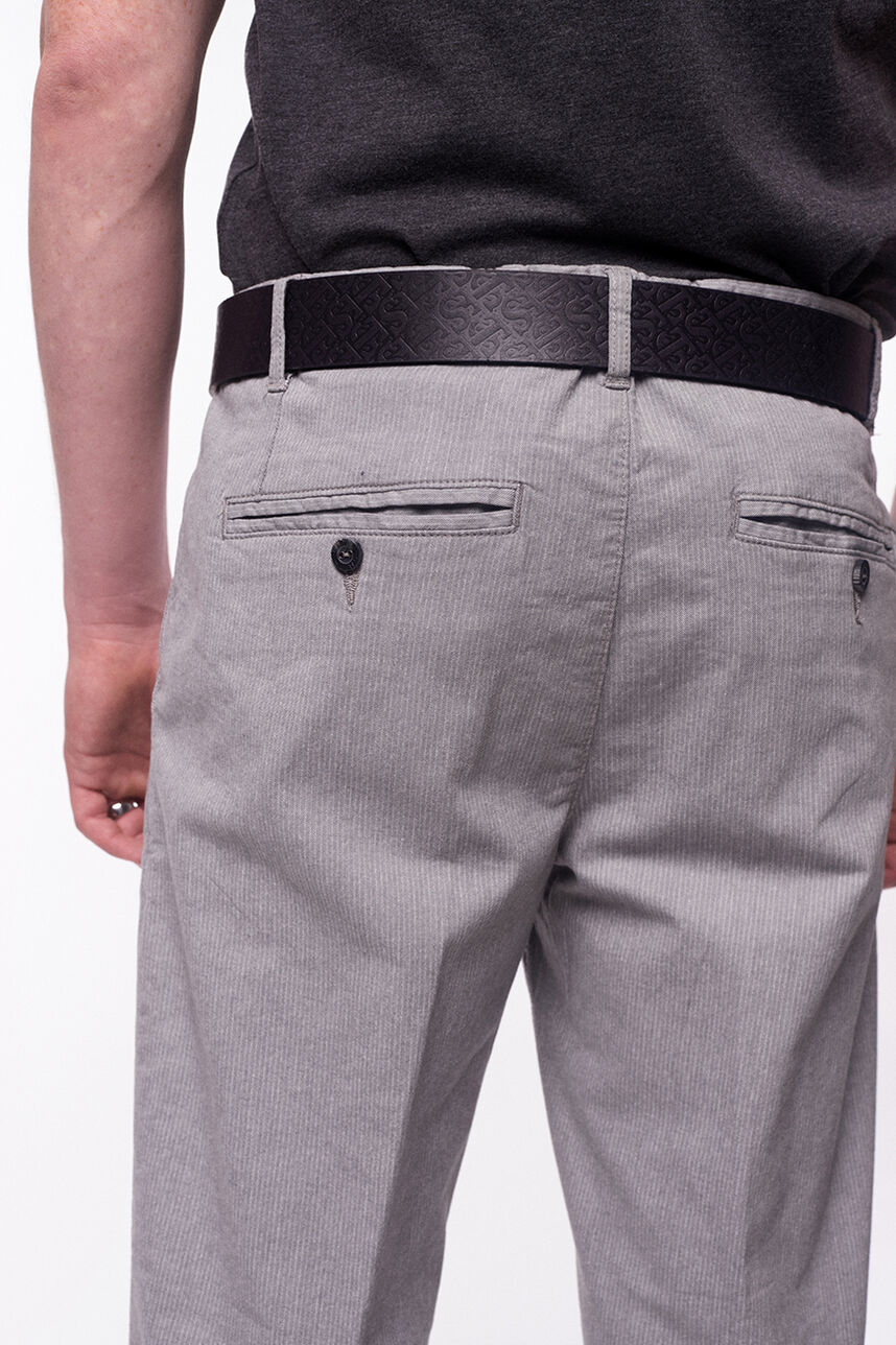 Pantalon Coupe Slim - Kingsman 2 Cot, GRIS CHINE, large