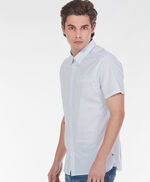 Chemise manches courtes - C-Clay Stretch, BLANC, large