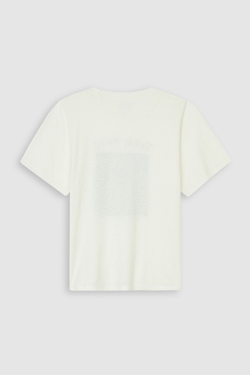 T-shirt jersey visuel photo - T-Pictoria MC J, MIDDLE WHITE, large