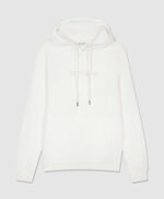Sweat avec capuche SOLY, MIDDLE WHITE, large