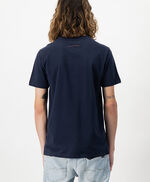 T-shirt col rond ROY MC, TOTAL NAVY, large