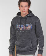 Sweat Homme - S-HUMAN HOODY, CHARBON, large