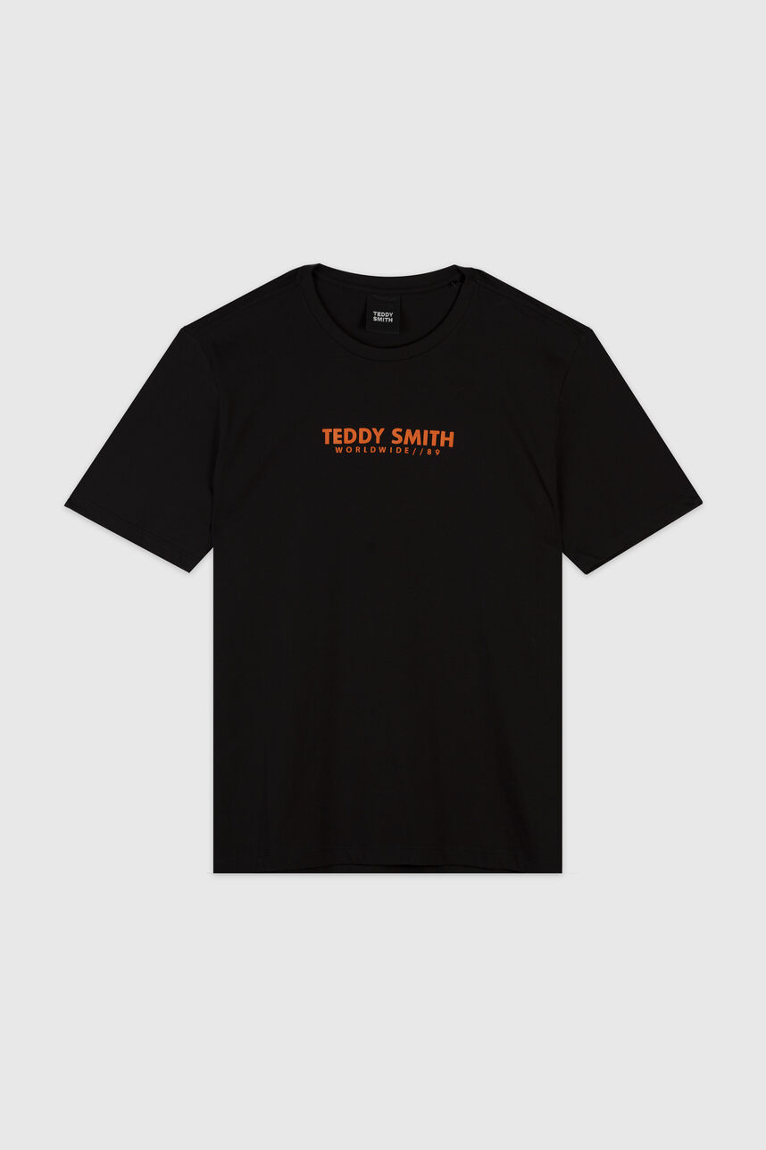 T-shirt imprimé T-DIGGY MC, CHARBON, large