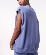 Sweat loose sans manches - S-Grany, MOONLIGHT BLUE, large