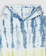 Sweat à capuche fille - Kea Tie Dye, MOONLIGHT BLUE, large