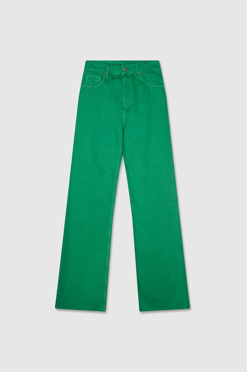 Jeans large - 90's Color, GREEN, large