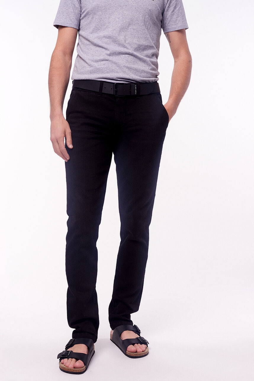 Pantalon Chino coupe Slim - Pallas Chino SW, BLACK USED, large
