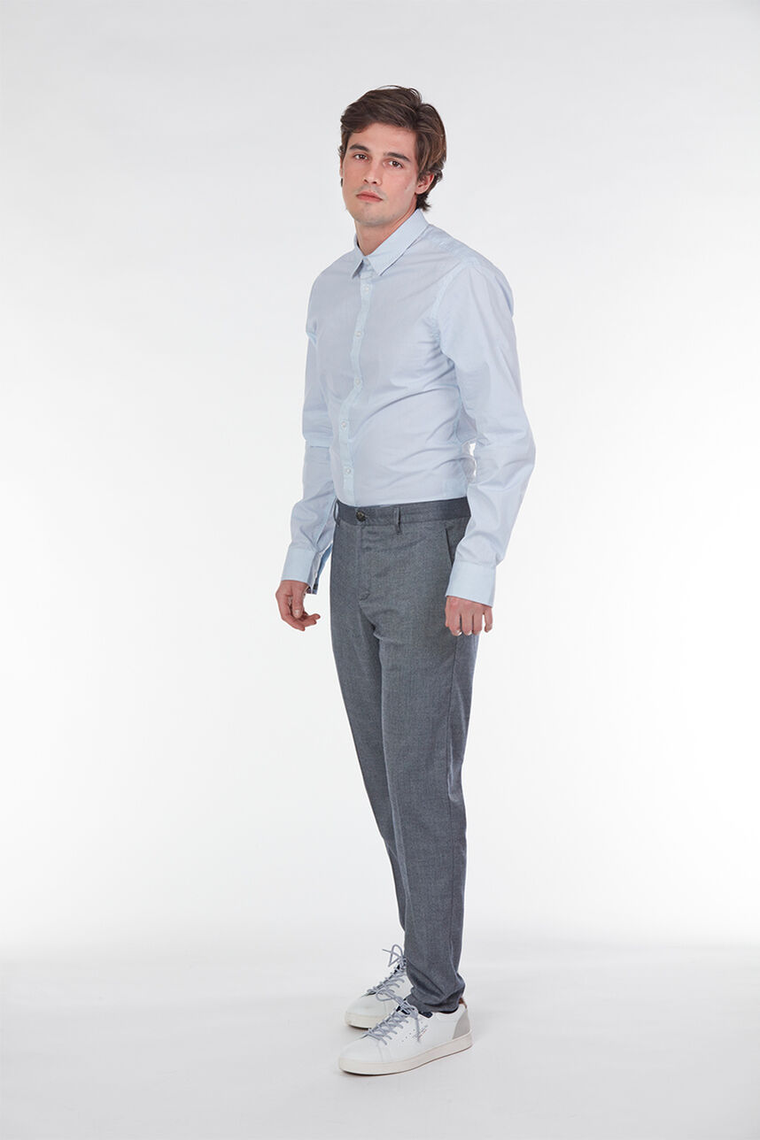 Pantalon Coupe Slim - Kingsman 2 Clas, TOTAL NAVY, large
