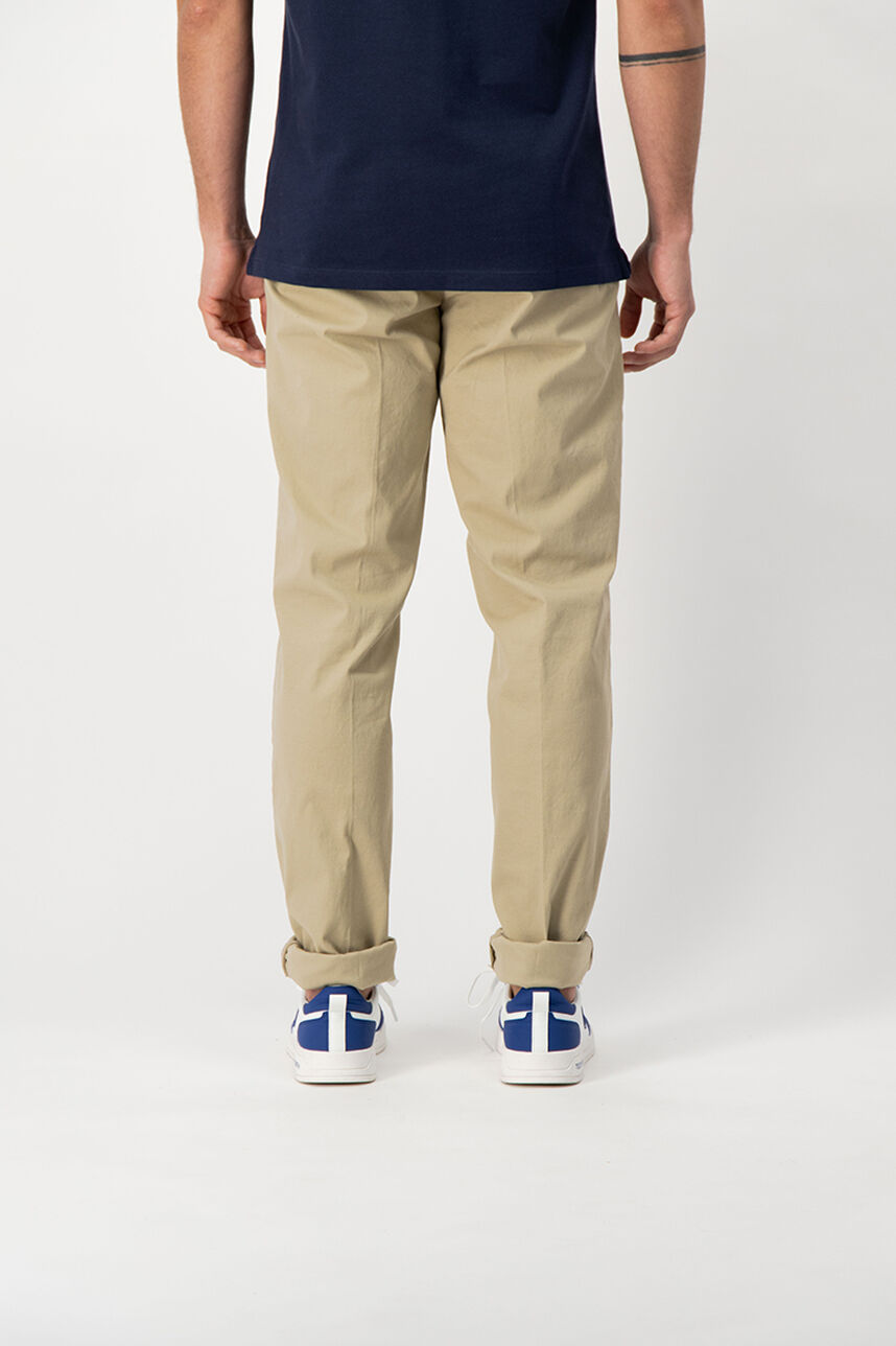 Pantalon avec poches italiennés DAVE CHINO, BEIGE, large