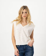Top sans manches MELY, MIDDLE WHITE, large