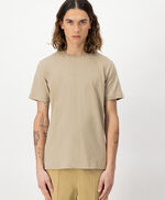 T-shirt col rond ROY MC, BEIGE STONE, large