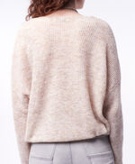 Pull manches longues - P-Mag, BEIGE DUNE, large