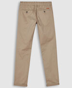 Pantalon chino coupe slim - Chino Elastic J, WOLF BEIGE, large