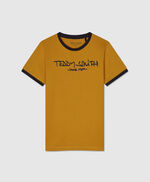 Tee-shirt col rond et manches courtes Ticlass 3 MC JR, GOLDEN, large