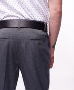 Pantalon Coupe Slim - Kingsman 2 Cot, MELANGE BLACK, large