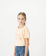 T-shirt ras le cou YOUPY MC JR, FADED CORAL, large