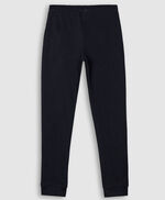 Pantalon molletonné avec taille élastique - P-Jog 2 JR, NOIR, large