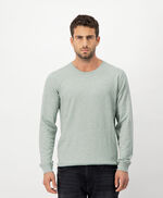 Pull col rond MARC, SPRING LICHEN CHINE, large