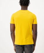 T-shirt col rond ROY MC, JAUNE COBALT, large