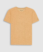 T-shirt jersey lyocell - T-Josh MC, BRIGHT GOLD CHINE, large