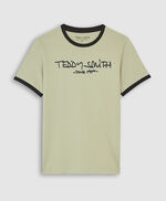 Tee-shirt col rond et manches courtes - Ticlass 3 MC JR, VERT SAUGE, large