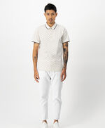 Polo Motif Homme - Pasy 2, BLANC IVOIRE, large
